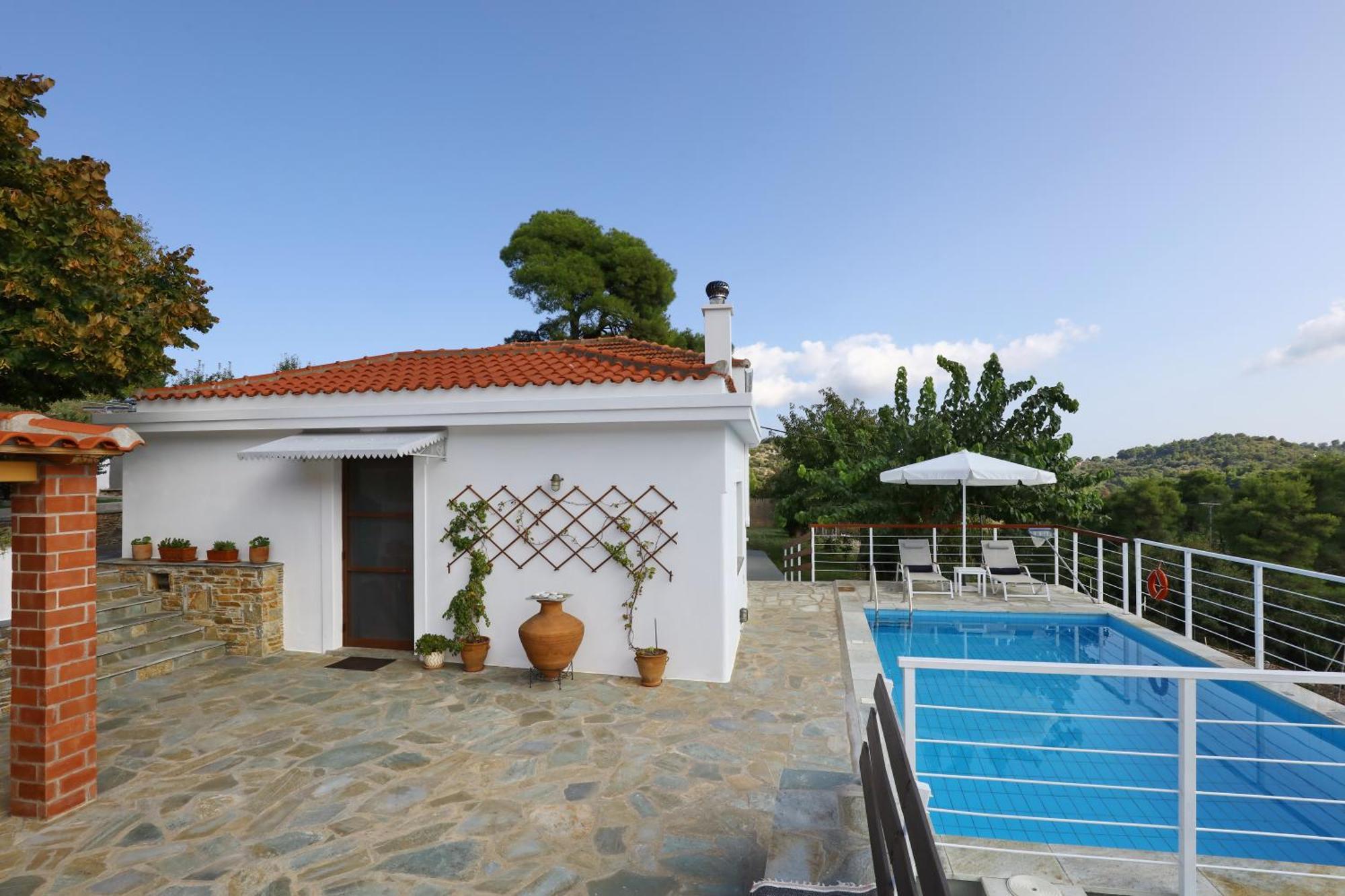Diakopi Villa Skopelos stad Exteriör bild
