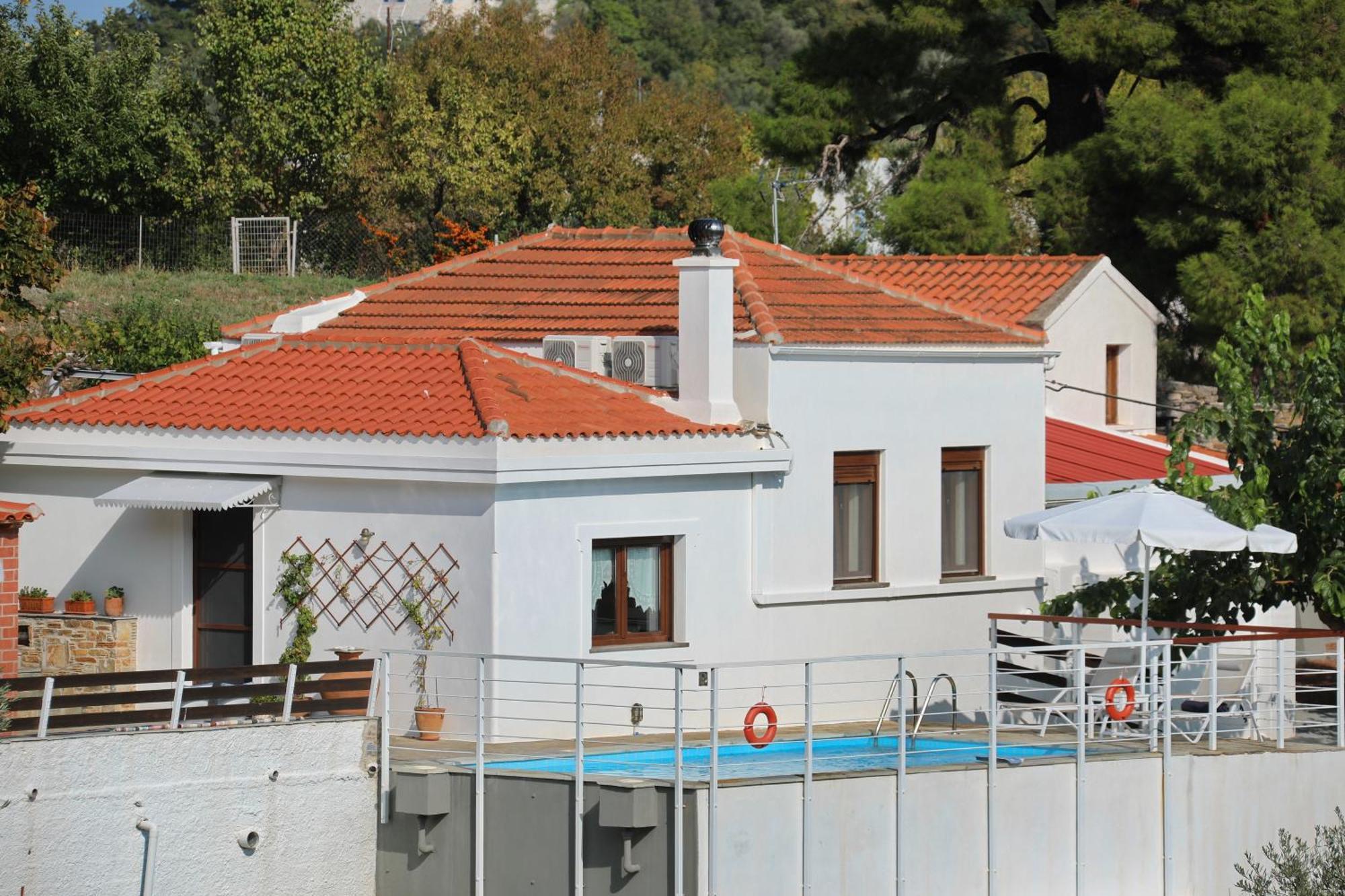 Diakopi Villa Skopelos stad Exteriör bild