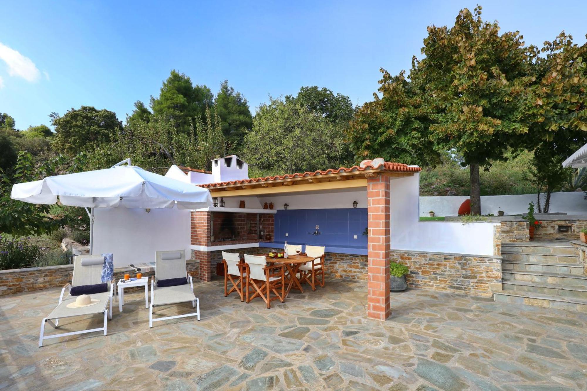 Diakopi Villa Skopelos stad Exteriör bild