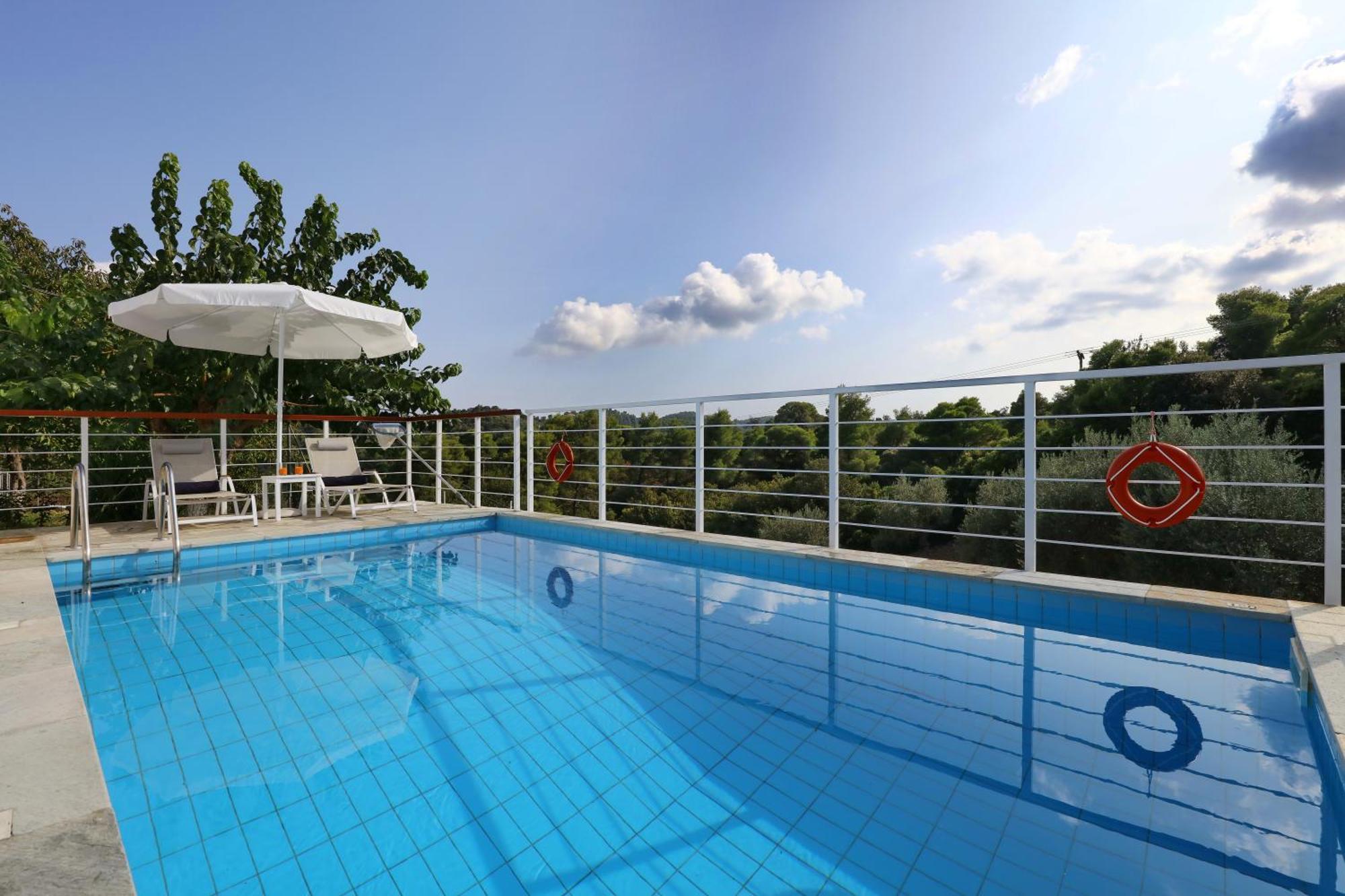 Diakopi Villa Skopelos stad Exteriör bild
