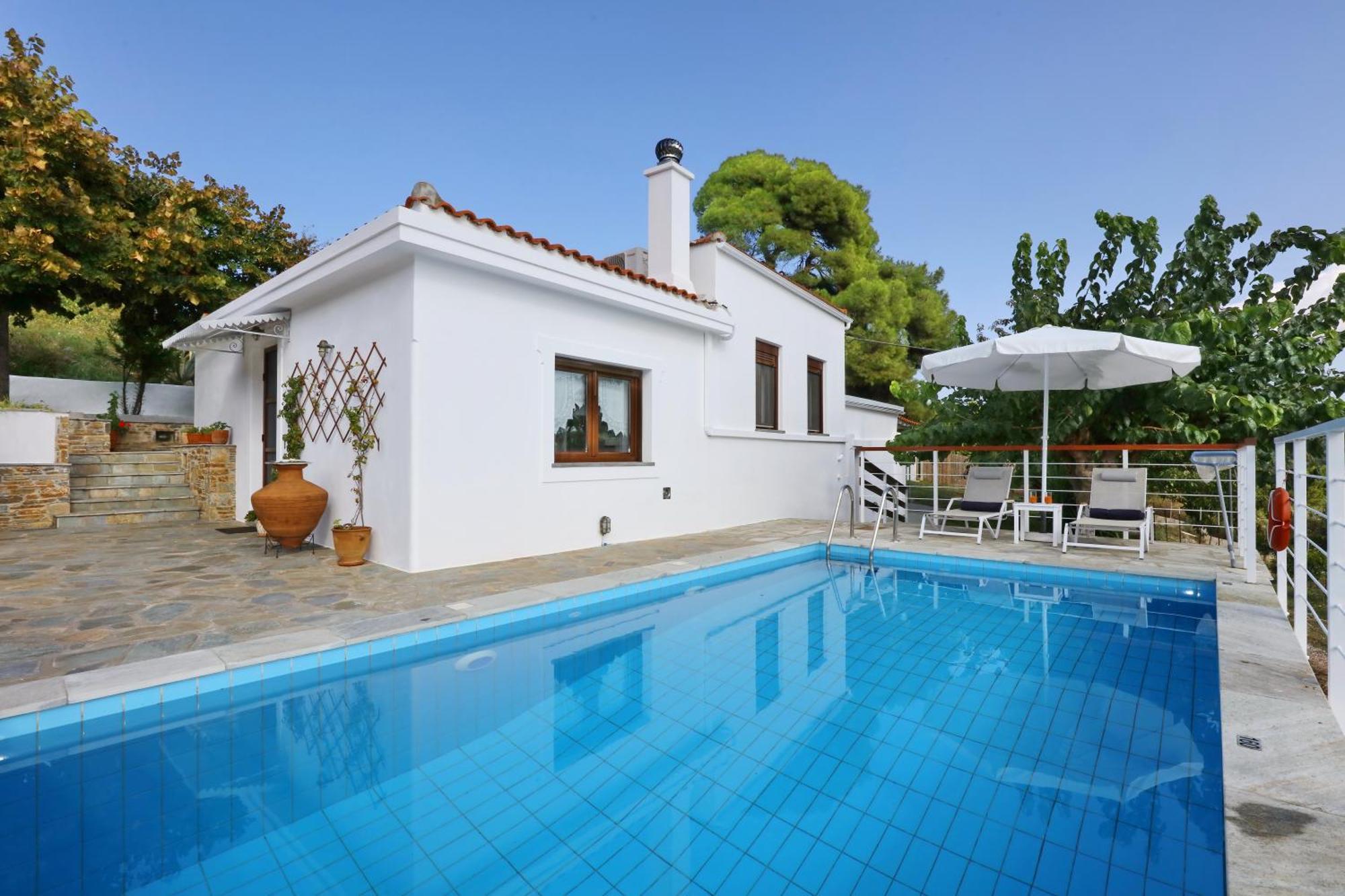 Diakopi Villa Skopelos stad Exteriör bild