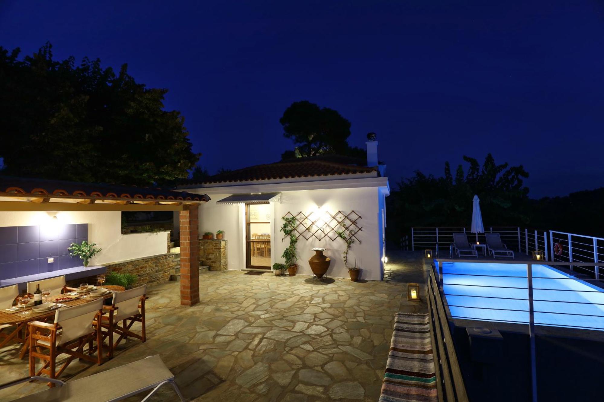 Diakopi Villa Skopelos stad Exteriör bild